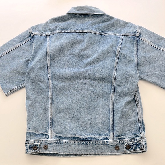 Levi’s Denim Short Sleeve Jacket - Picture 4 of 7